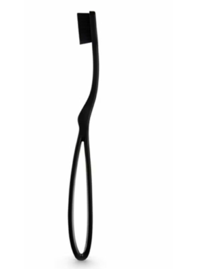 Intermed Ergonomic Medium Soft Toothbrush - Black